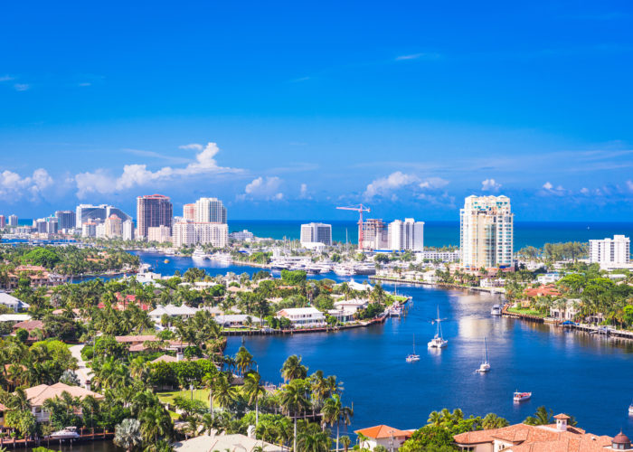 Ft. Lauderdale with boats