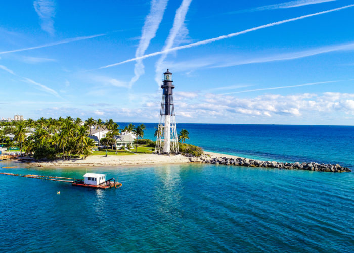 Lighthouse Point Aerial in Fort Lauderdale