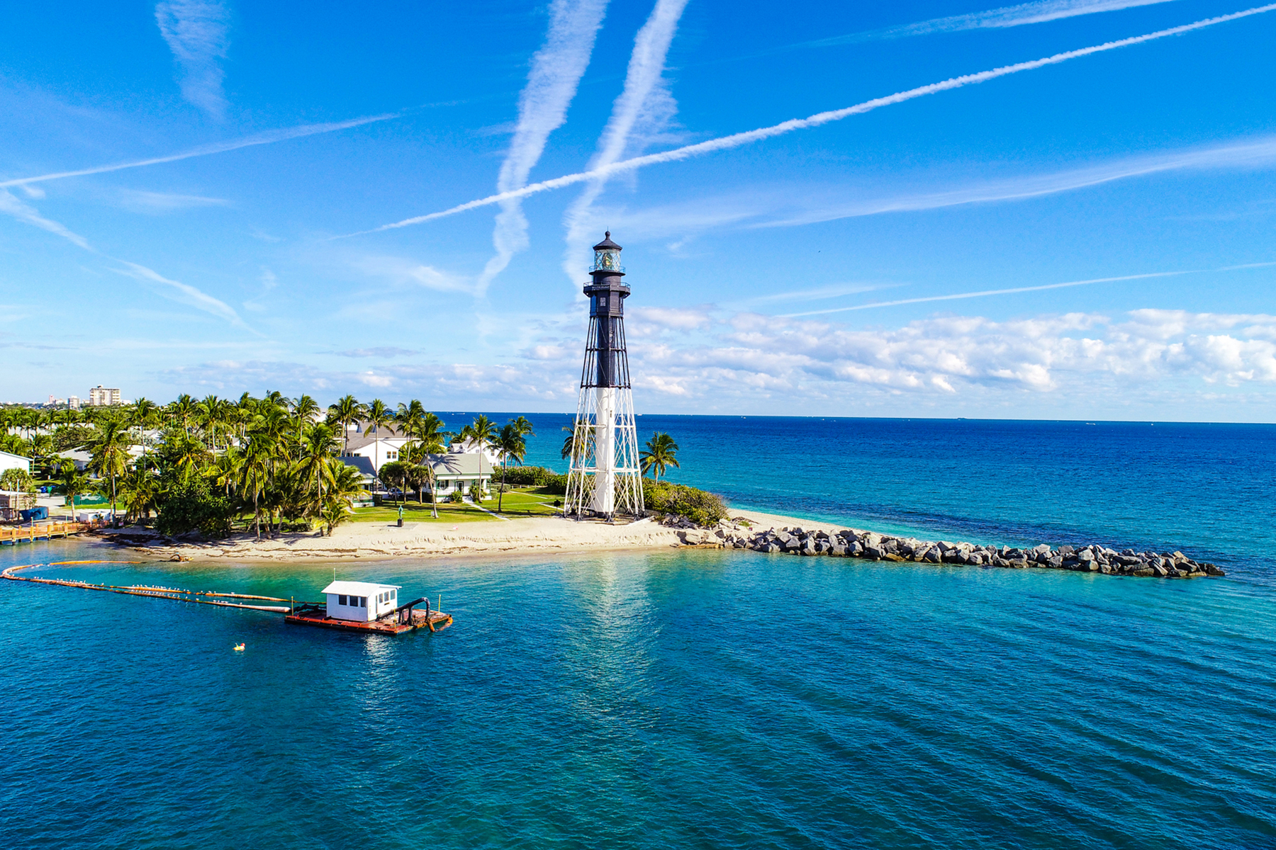 Lighthouse Point Aerial in Fort Lauderdale